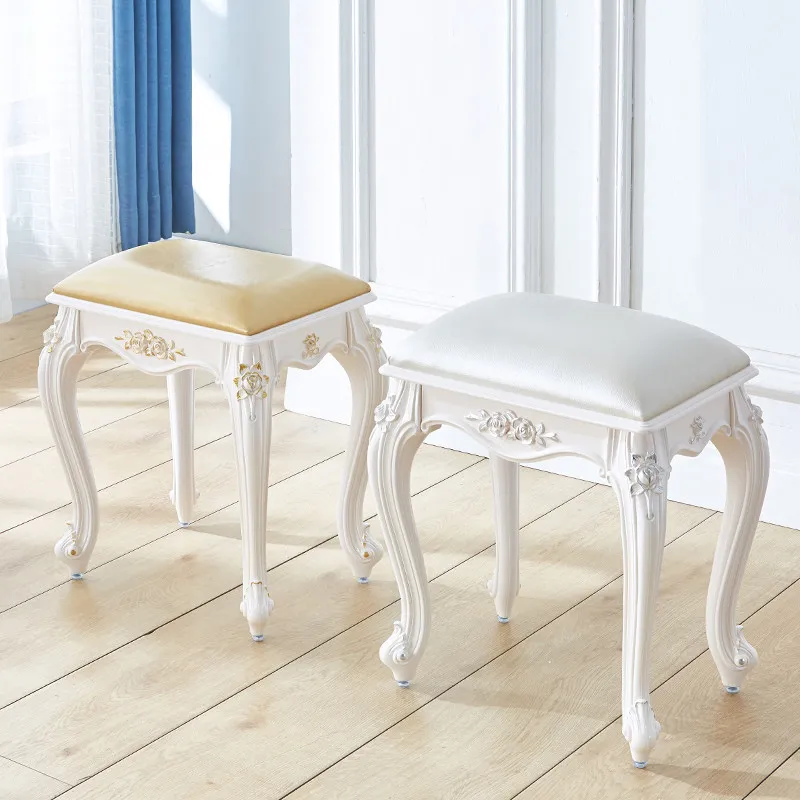 

Soft bag small square stool bedroom manicure stool guzheng stool