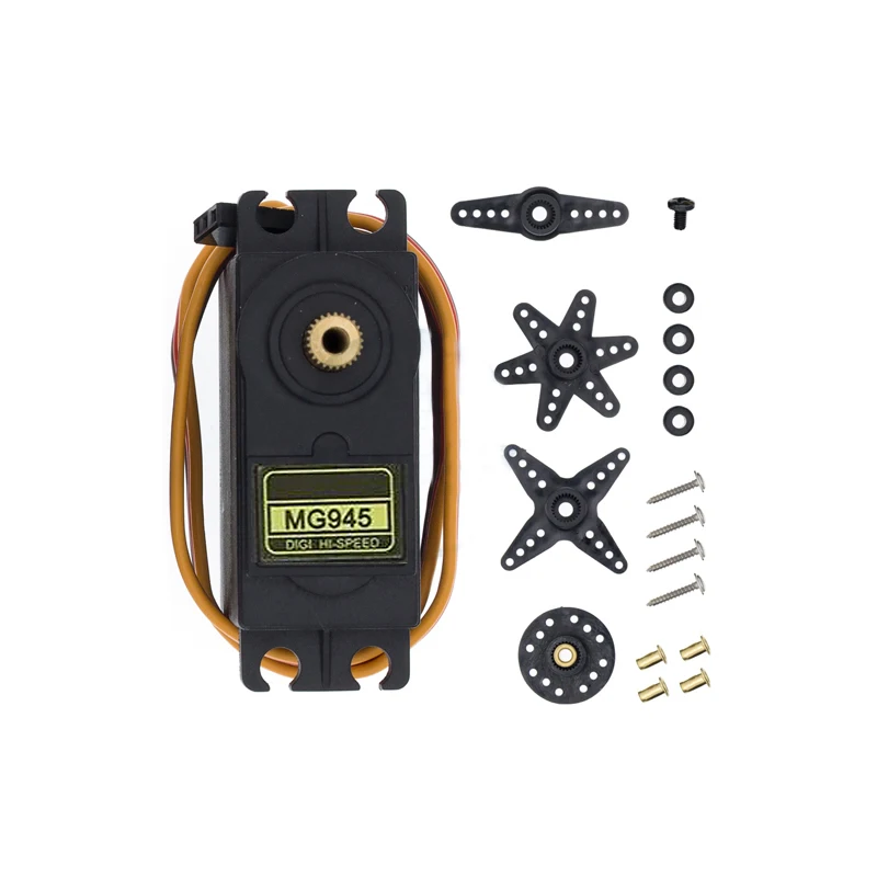 SG90 SG02R MG90S MG995 MG996 معدات بلاستيكية مؤازرة لنموذج قارب هليكوبتر لذراع ميكانيكي Arduino UNODIY MG946R MG945R MG996