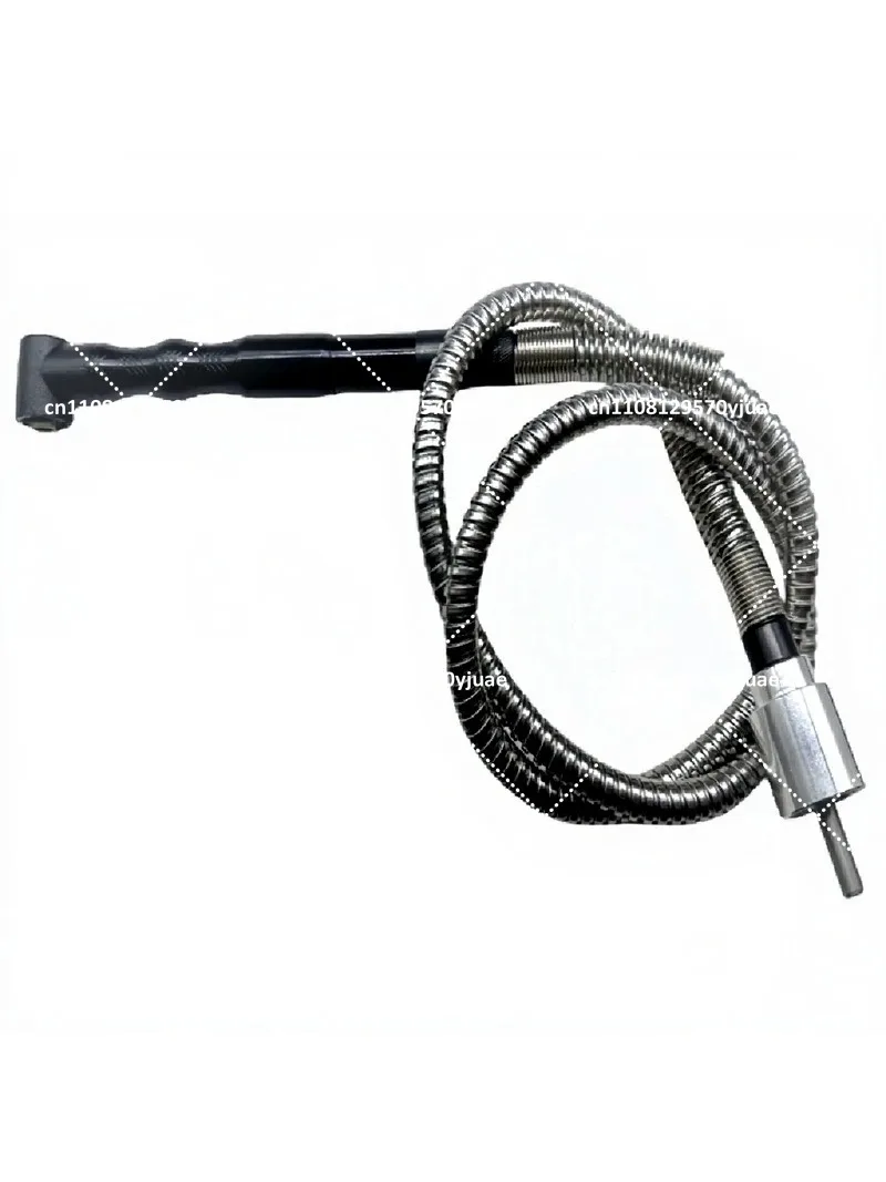 90 Degree Handpiece + Stainless Shaft for Drill Chuck Grinder 6mm Flexible Angle Grinder Mill Tool