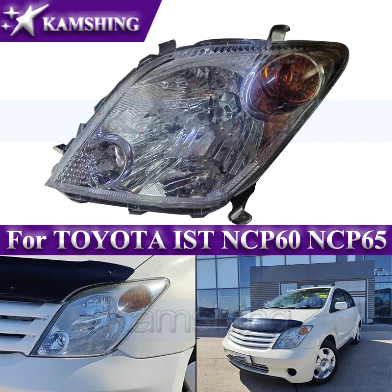 Kamshing Front Bumper Headlight For TOYOTA IST NCP60 NCP65 Front Head Light Headlamp Head Lamp