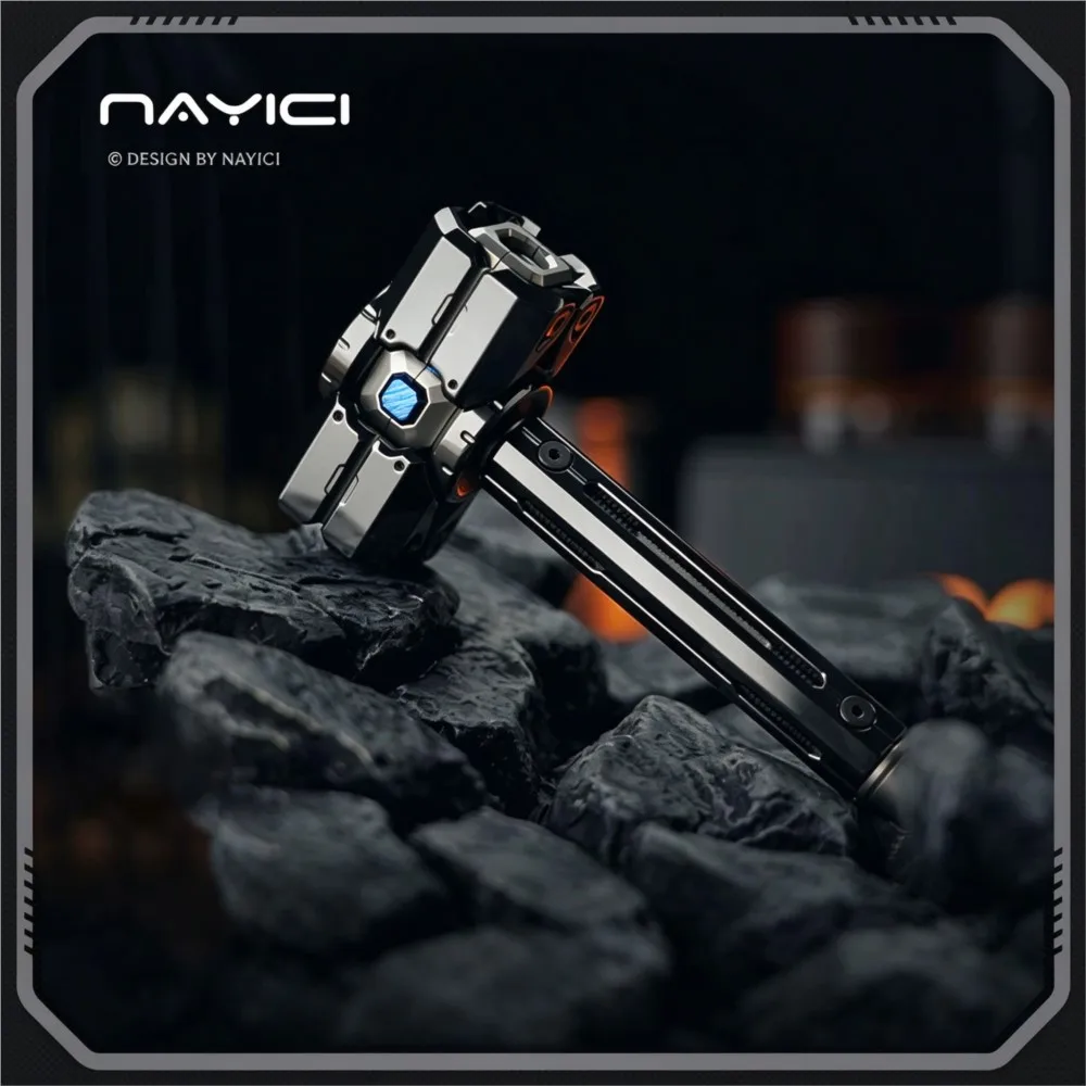 NAYICI EDC BONE BREAKER Fidget Spinner Metal Fidget Toys Adults Stress Relief Toy Anxiety Relief Gadgets ADHD-friendly