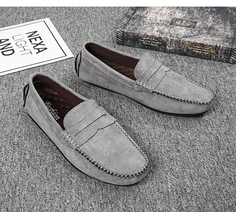 Männer Slipper Freizeit schuhe Boots schuhe Männer Turnschuhe neue Mode Fahr schuhe Walking Casual Loafers männliche Turnschuhe Schuhe – Detail 19