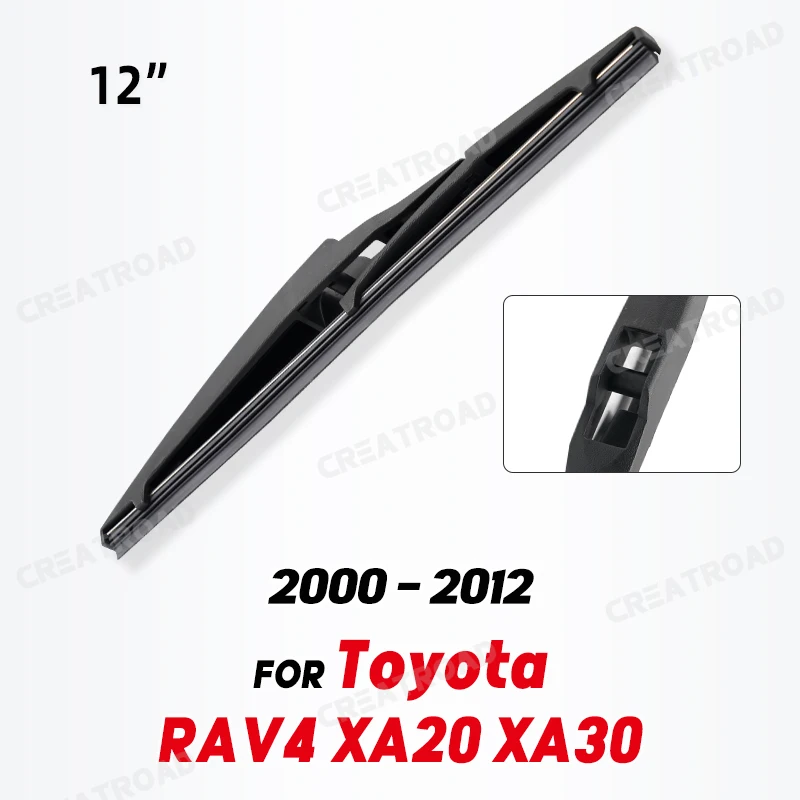 Wischer 12 "Heck wischer blatt für Toyota Rav4 xa20 xa30 2000-2012 Windschutz scheibe Heckklappe Fenster
