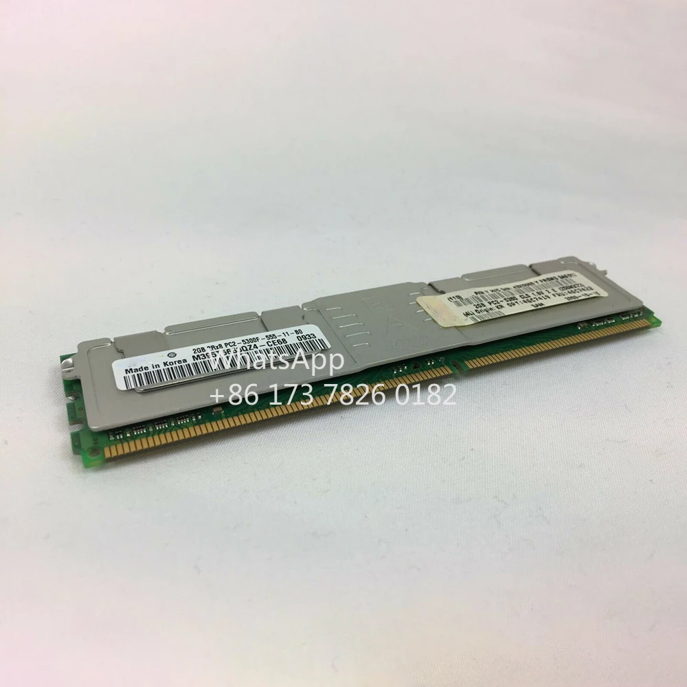 

For IBM RAM X3550 X3400 46C7422 43X5060 46C7419 2GB DDR2 667 FB-DIMM Server Memory