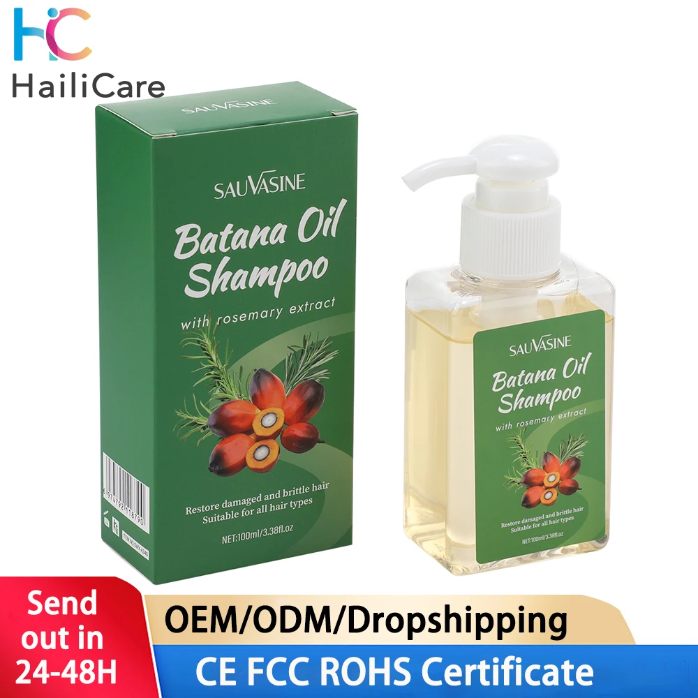 

Batana Oil Shampoo Hair Strengthens Anti Loss Restore Damaged Split Hair Scalp Cleansing Dandruff Control Hair Growth Shampoo