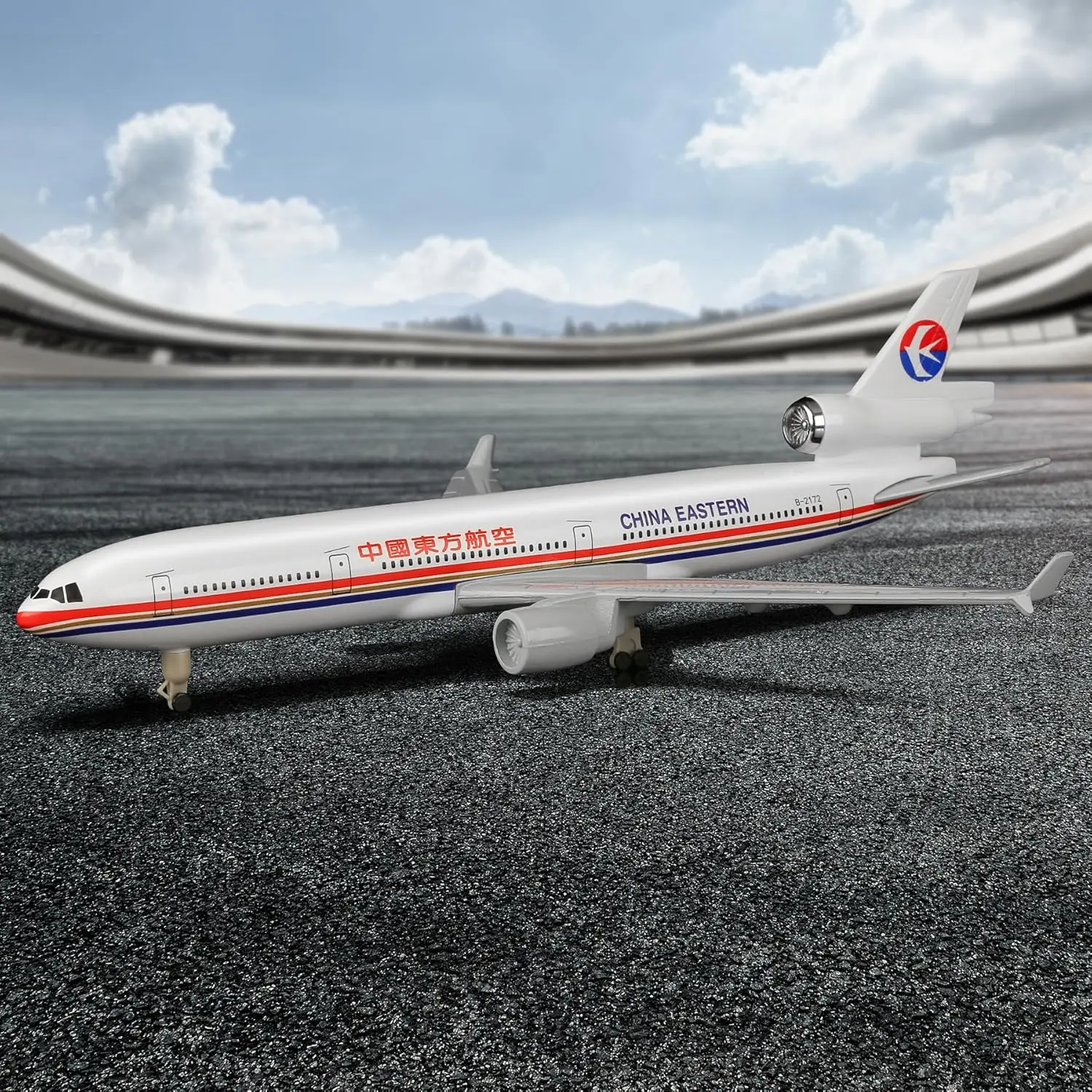 

1/300 Eastern Airlines MD-11 Airplane Model Diecast Airplane Model for Collections and Display
