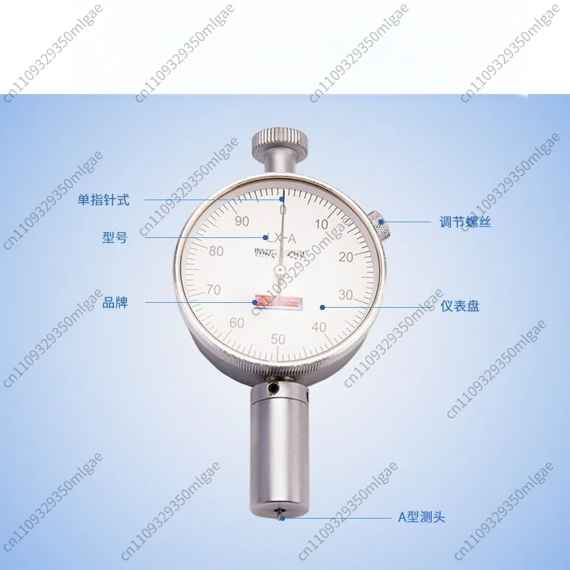 For Shore Hardness Tester LX-A/C/D Rubber Durometer for Tire Silicone Plastic Foam with Test Stand