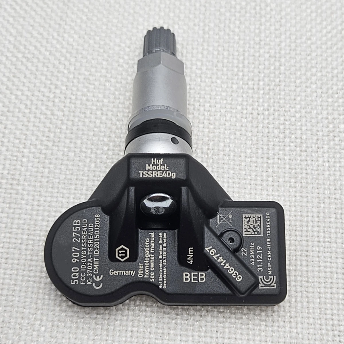 TPMS Tire Pressure Monitor System Control Unit Sensor for MQB -Audi Skoda Golf 7 Tiguan Passat B8 A4 A6 A7 Q7 Cayman 5Q0907273B