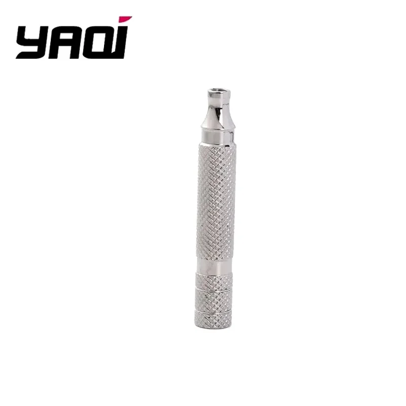 Titanium Polished Safety Razor Handle for Men YAQI