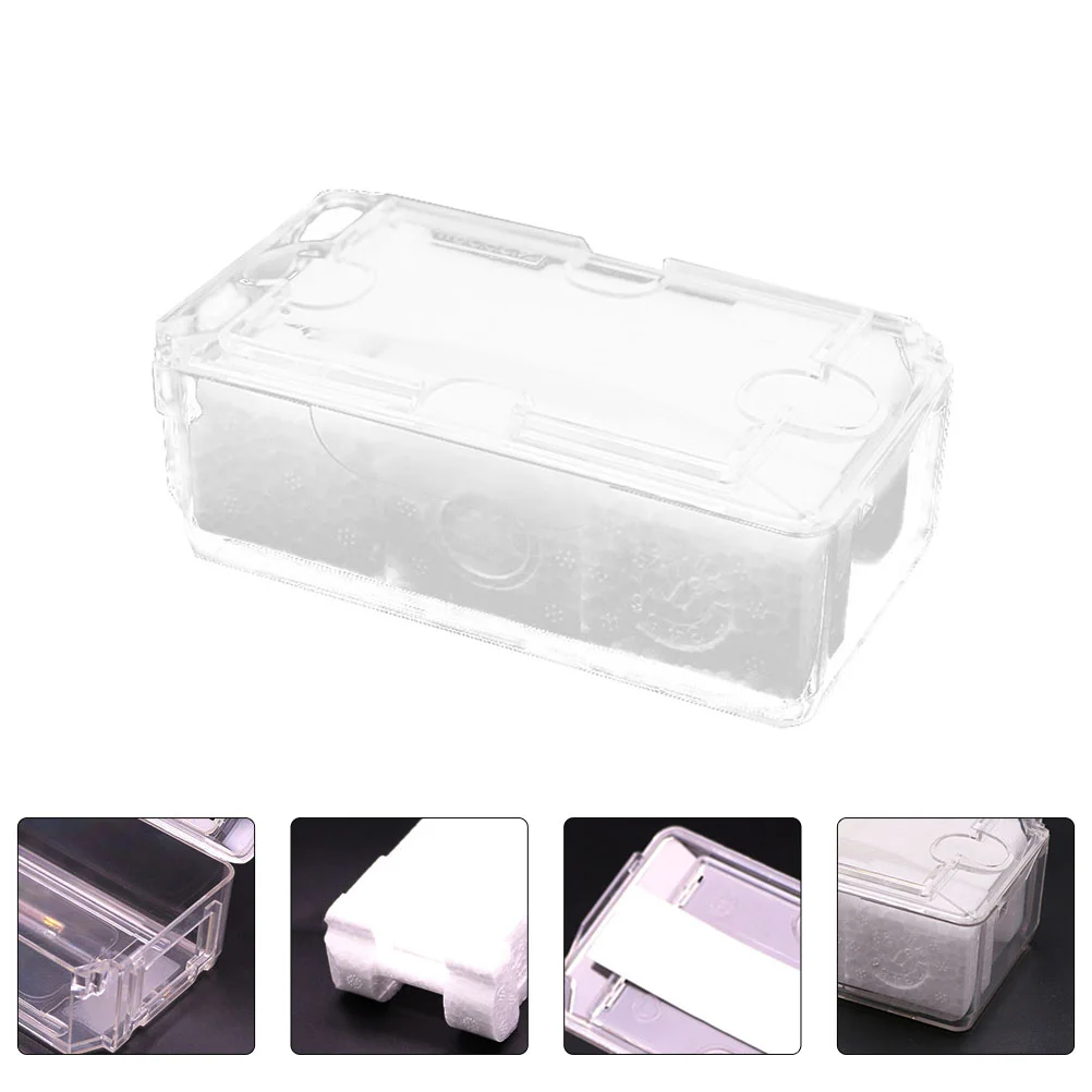 Transparent Watch Box Case Container Storage Vintage Holder Holding Men's Watches Jewelry Organizer