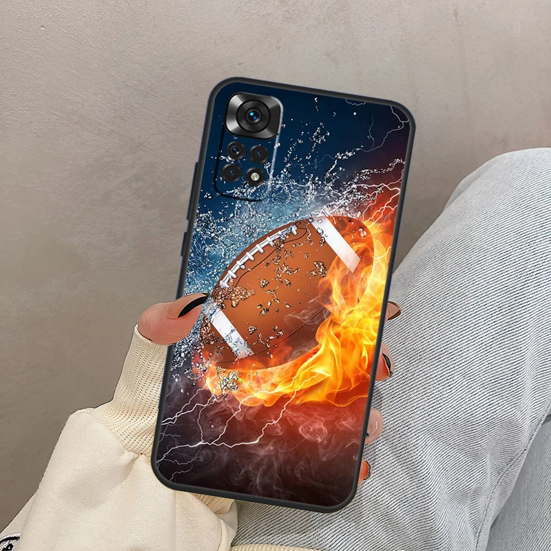 الرجبي ل Xiaomi Redmi ملاحظة 14 10 11 12 13 برو 11S 12S حالة غطاء ل Redmi 15 15C 14C 10C 12C 13C