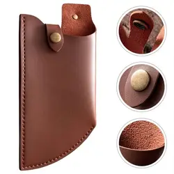 Knifves Sheath Leather Chopper Cleaver Butcher Blade Guard Case Chef Knife Leather Covers Storage Bag for Meat Cleaver