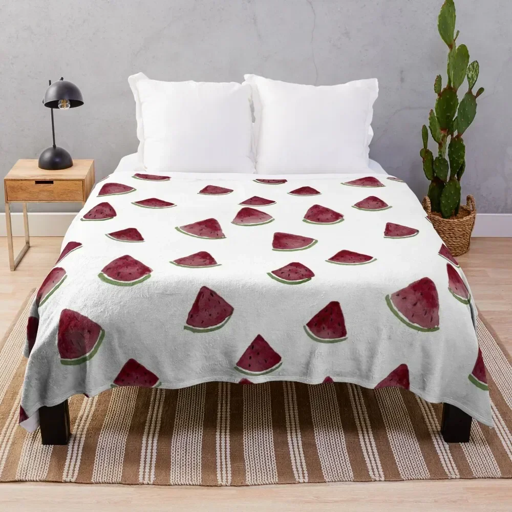 בקיץ אבטיחים לזרוק שמיכה קיץ המיטה קיצי מתנה מצחיק שמיכות מתנה