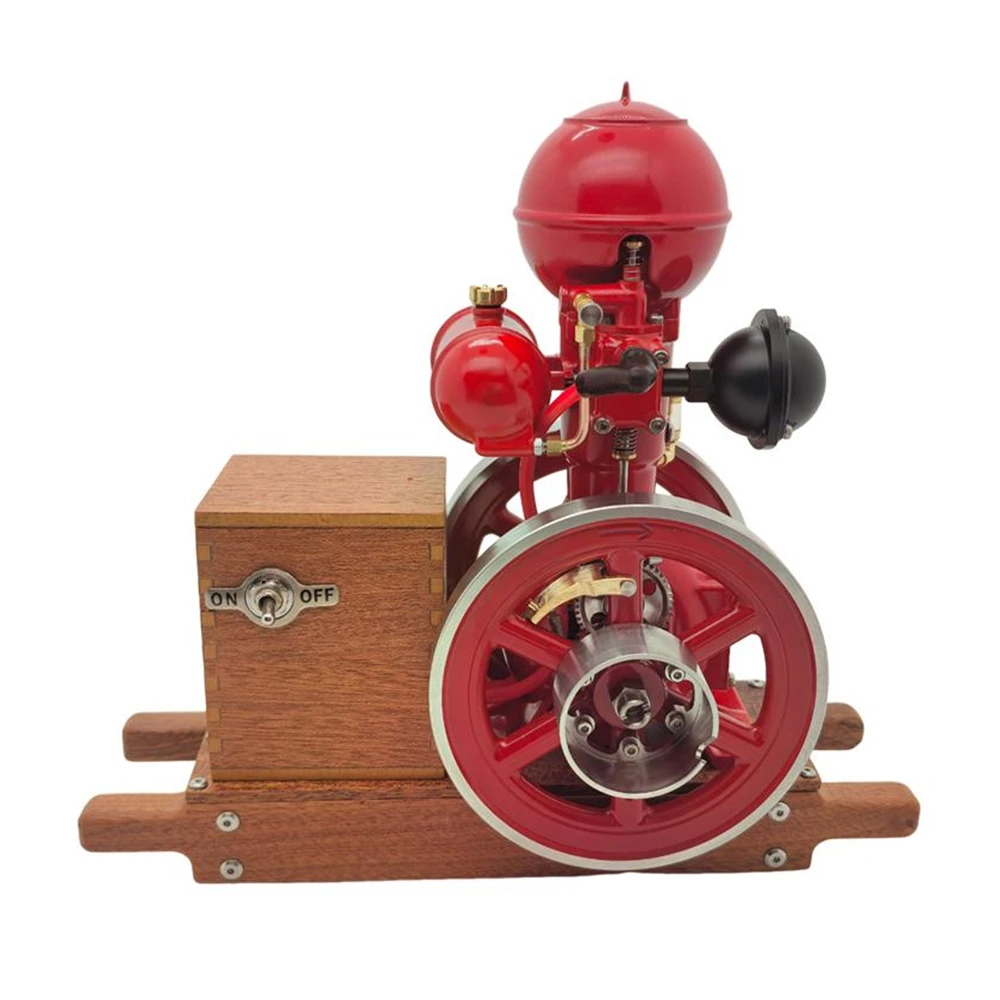 

B01 3.6CC Ball Top Monitor Hit Miss Vertical Water-cooled Single Cylinder 4-Stroke Engine Science Discovery Education Toys