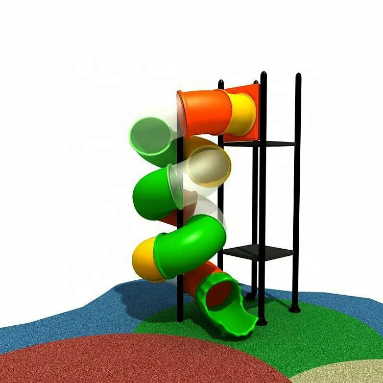 

Высококачественная пластиковая трубчатая горка для использования детской игрой на открытом воздухе и бассейне