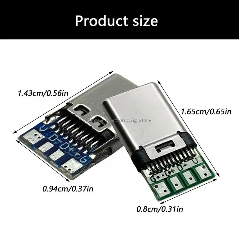 Compactly USB Type C Connector/Socket Charging Port Easy To Carry Ensuring Connectivity On The Go For Business Travel KINO