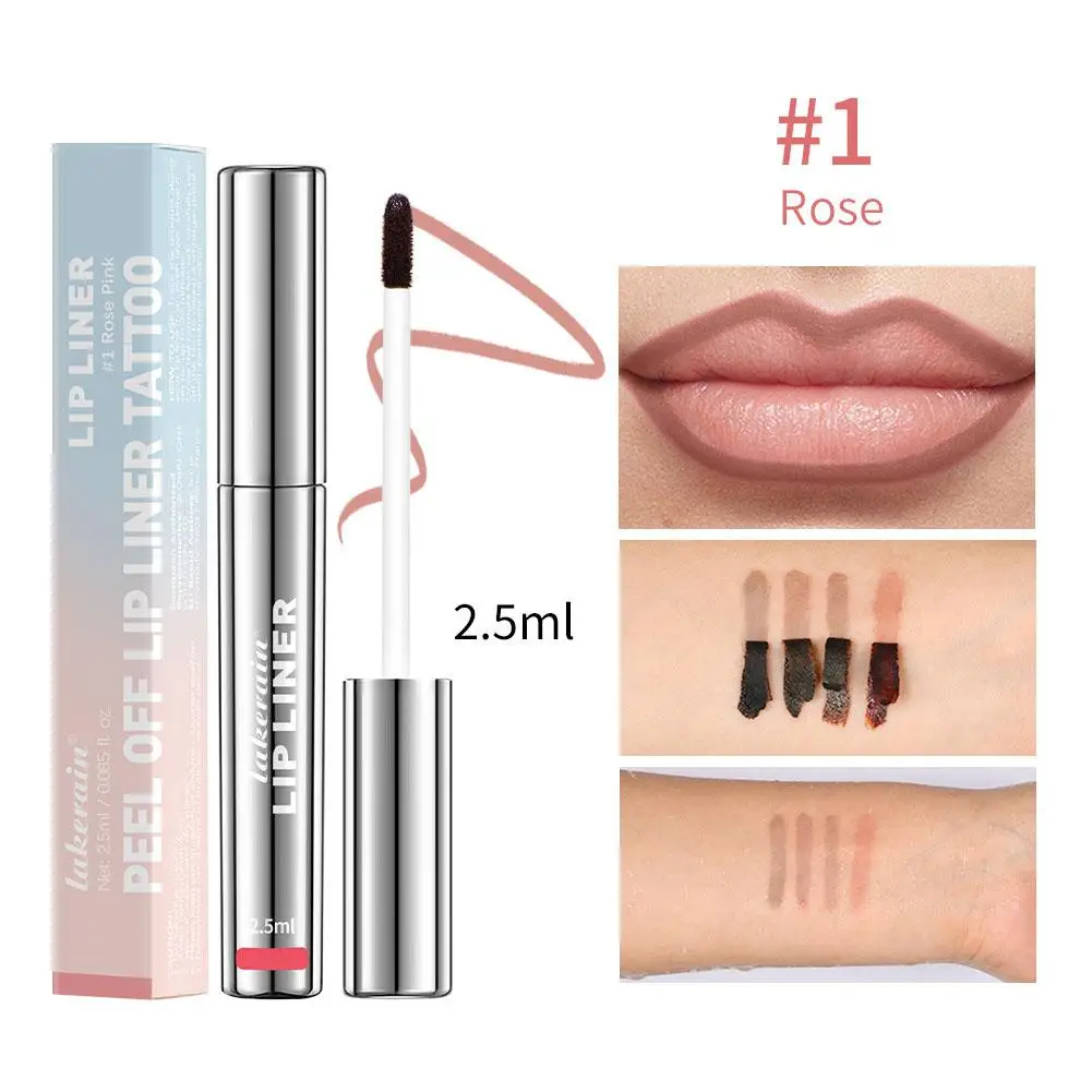 1 Stück matt matt Antihaft-Lippenstift Abreiß lippe Tattoo Haken Stift Lippen Make-up Liner Bleistift f2q7