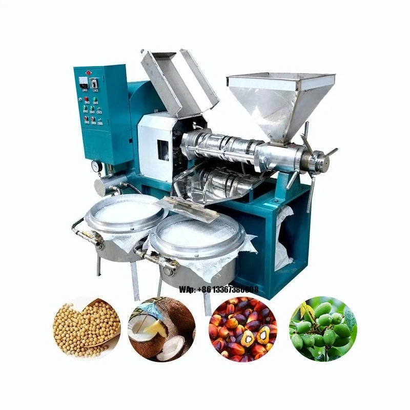 Multifunctional spiral oil press Energy-saving and low-consumption nut seed extractor