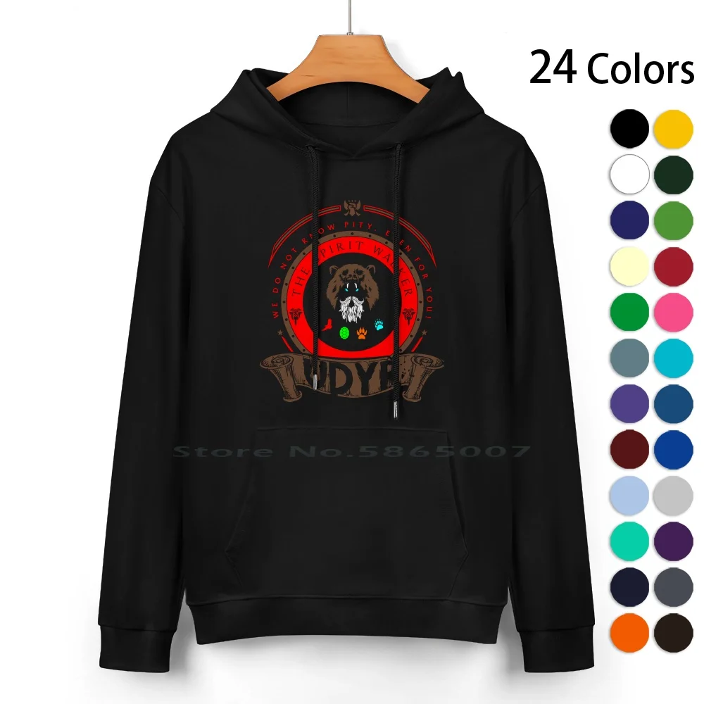 The Spirit Walker Pure Cotton Hoodie Sweater 24 Colors Udyr Esports E Sports Ad Carry Middle Lane Support Jungler Top Lane