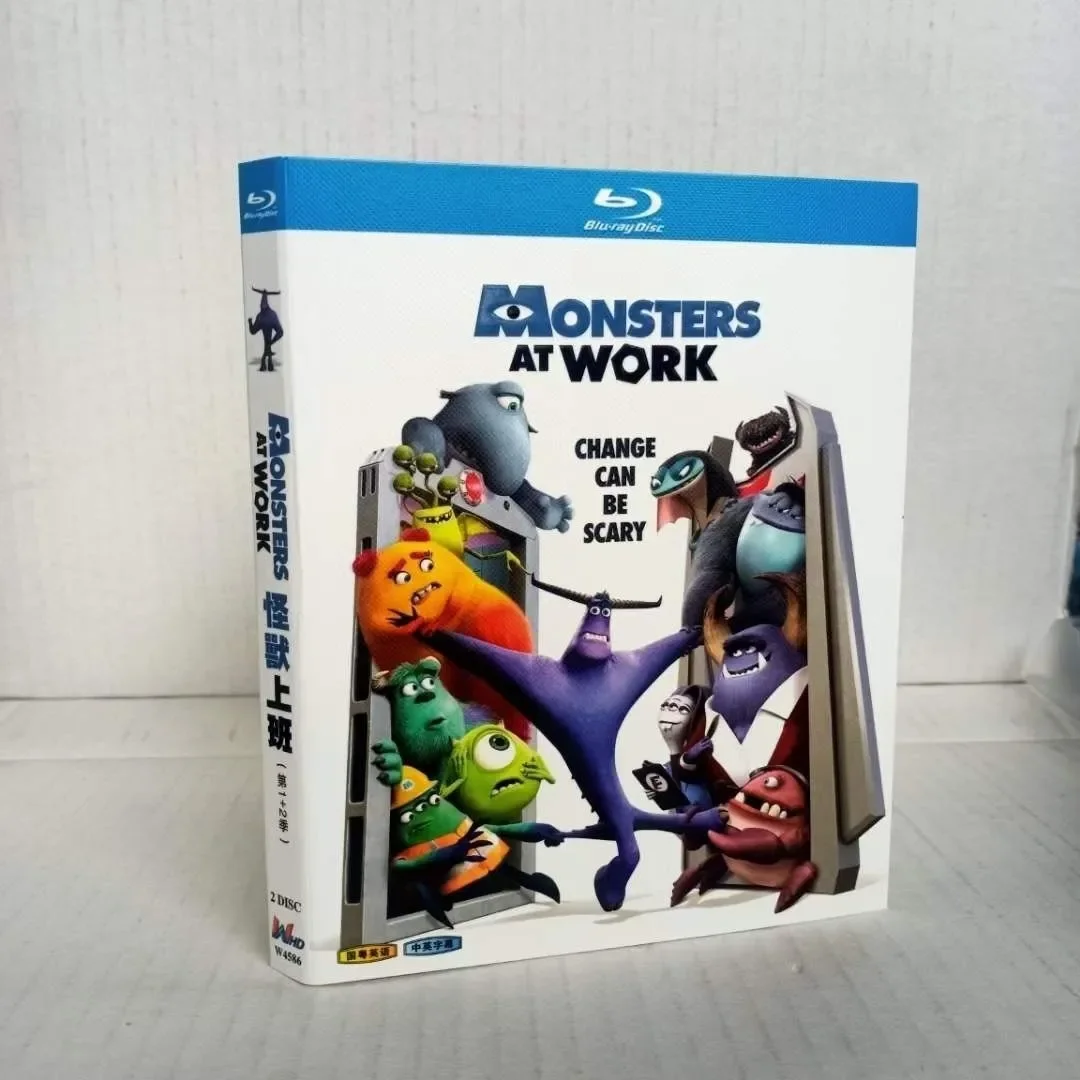 Monsters at Work Season 1-2 English Subtitle 2 Disc All Region Free Boxed