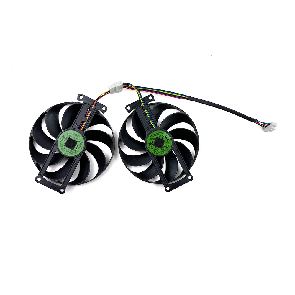 ASUS FDC10H12S9-C T129215SU 6PIN RTX 2060 Super GPU Fan for ASUS GTX 1660 1660Ti Dual EVO OC RTX2070 Graphics Card Cooler Fan