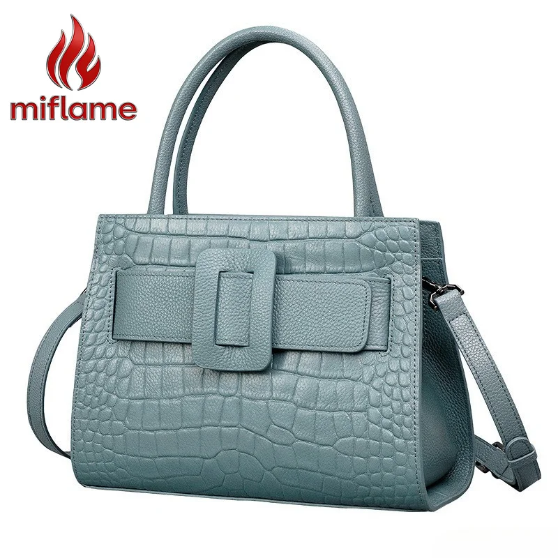 Timeless Shoulder Bag for Women Full Grain Leather Elegant Structured Work Adjustable Strap Interior Organizer