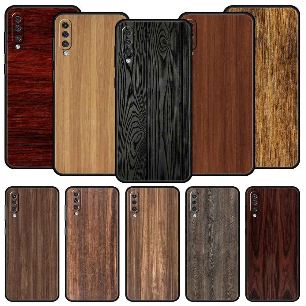 

Carved Wood Case For Samsung Galaxy A52 A12 A50 A72 A20e A30 A02s A22 4G A32 5G A20s A70 A10s A40 A10 A04s Silicone Phone Cover