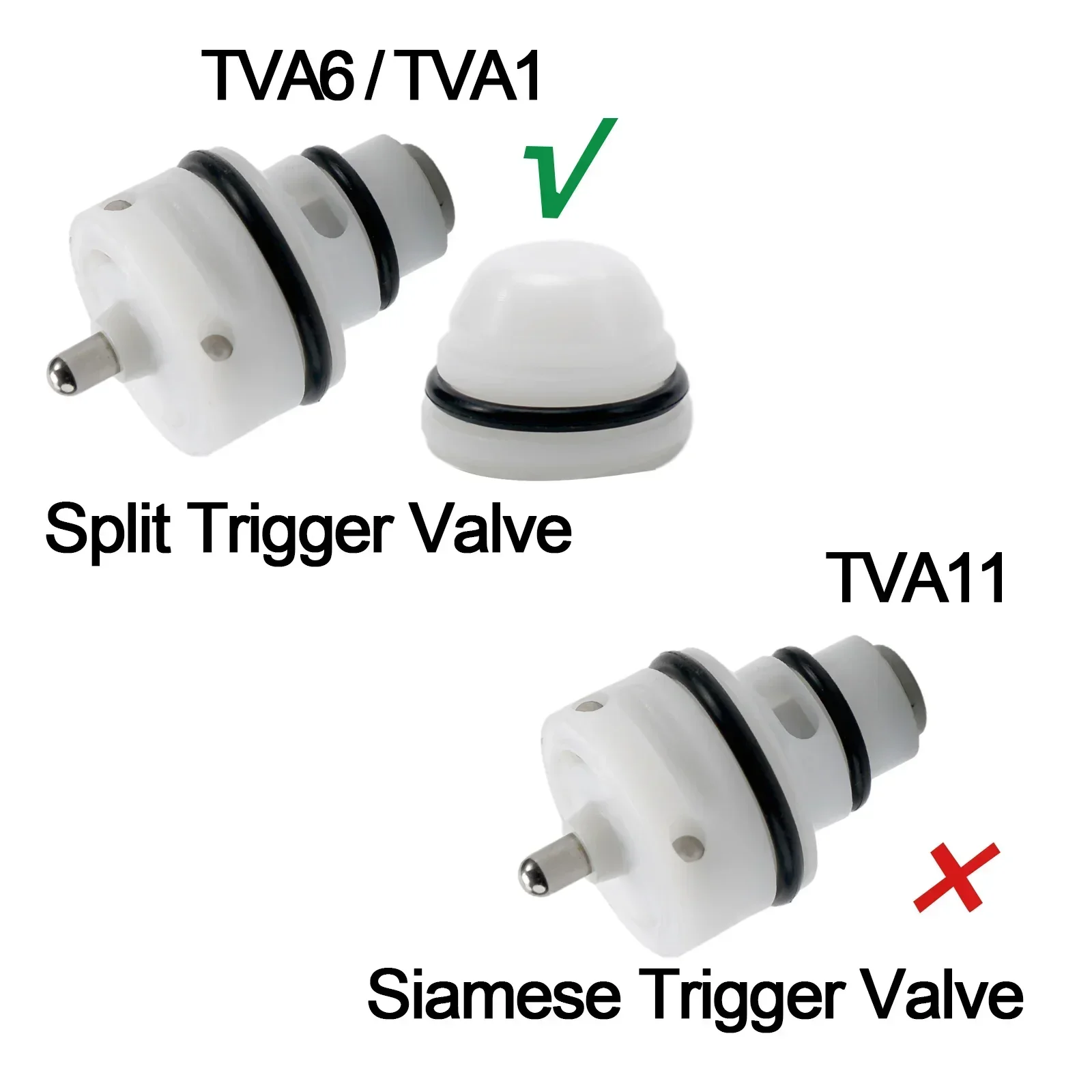 The Matching Nail Trigger Valve TVA6 Trigger Valve Kit TVA1 Replacement For N63CP Coiled Pneumatic Nailer And N66BC Cap Nailer