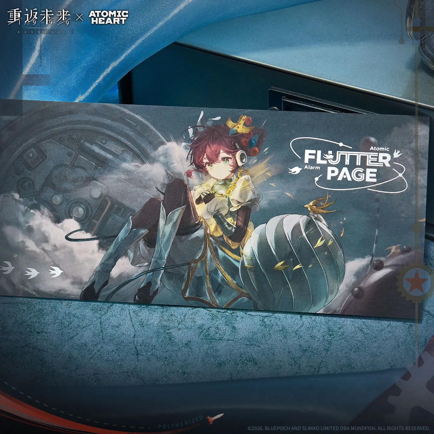 Figura de Acrílico Oficial del Juego Reverse: 1999 Atomic Time Announcement, Decoración de Escritorio, Regalo, Juego de Roles, Regalo de Cumpleaños