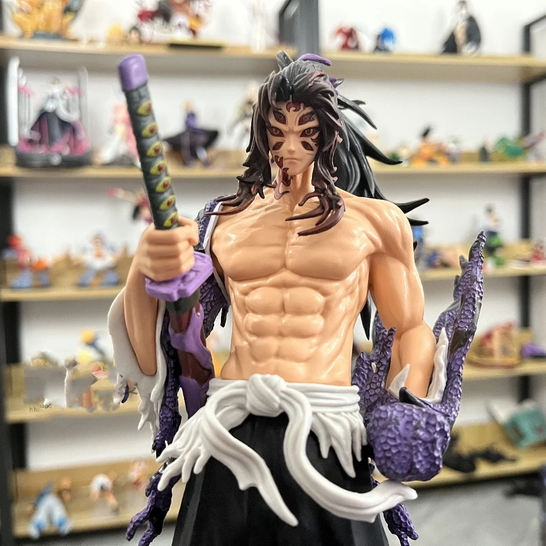 Demon Slayer Animation Kokushibo Action Figure Made By Hand Furniture For Display Effigy Original In Stock