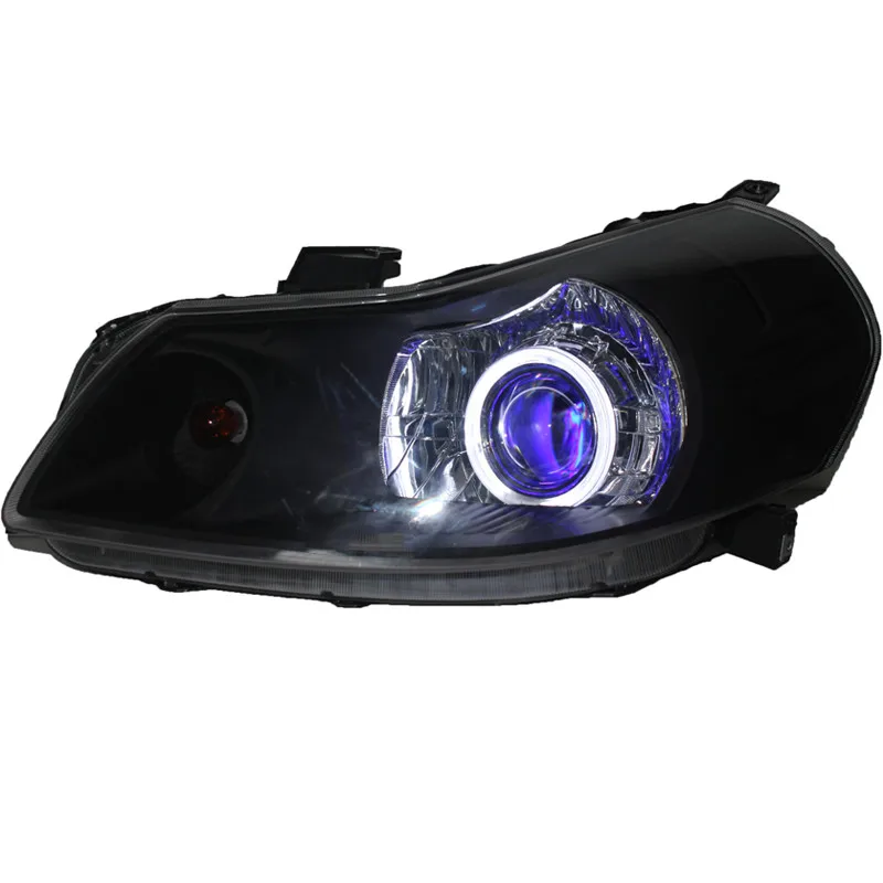 Gruppo faro a LED per suzuki SX4 angel eye bi-lens xenon hid lamp indicatore di direzione streamer a fascio alto basso