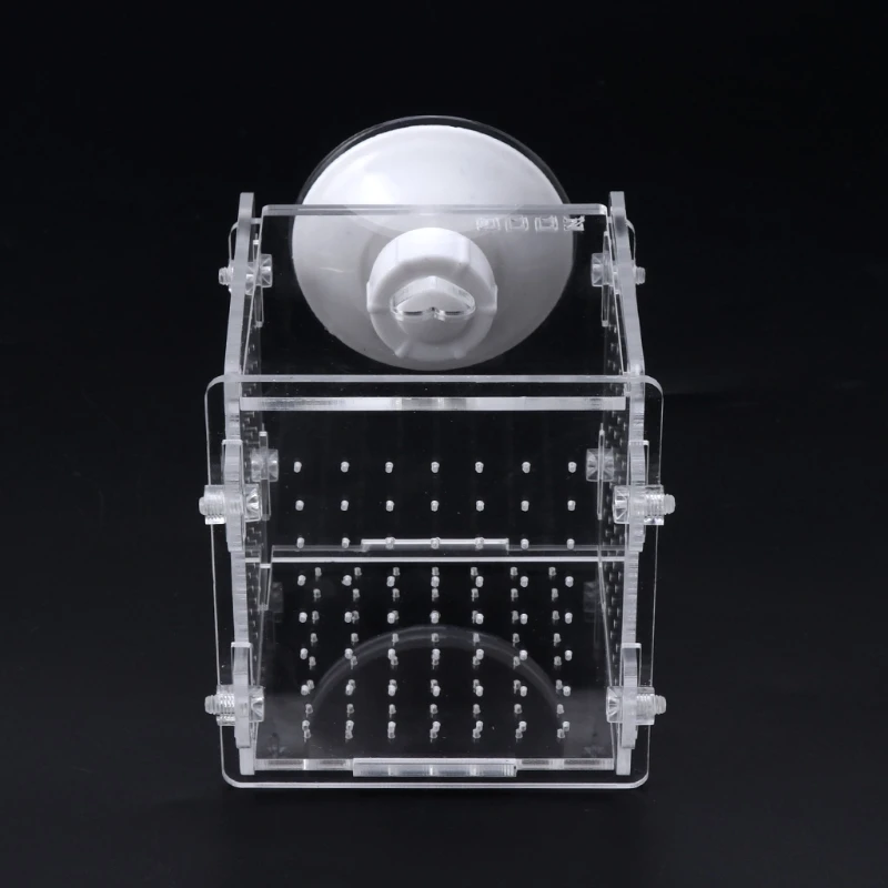 Fish Separation Breeder Box Acrylic Transparent Fish for Tank Breeding Isolation Boxes Aquarium Mini Hatchery Incubator