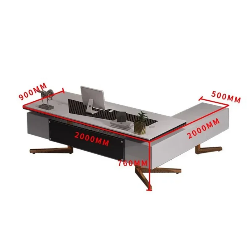 Computer Desks Gaming Desk Executive Office Desktop Furniture Room Multifunction Home Multifunctional Offices Seating Organizer