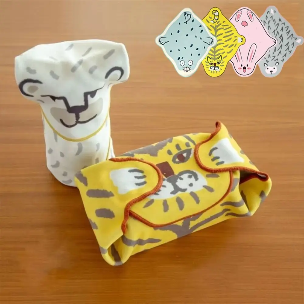 

Новая складная защитная пленка с милыми животными, защита от царапин, защита объектива камеры, мягкая самоклеящаяся ткань для хранения