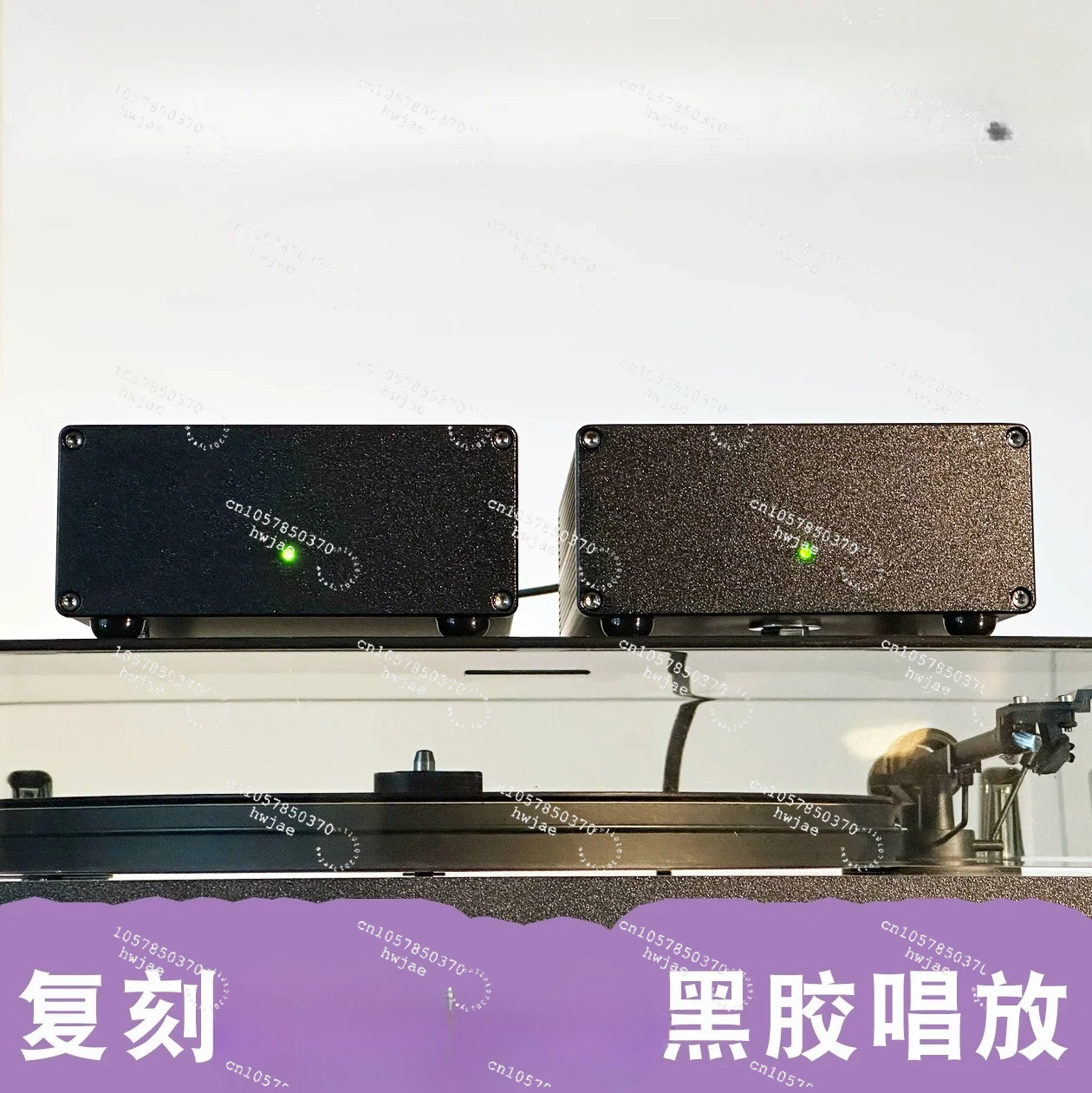 Replica fully discrete single-ended Class A mm mc bile flavor vinyl singing head amplifier