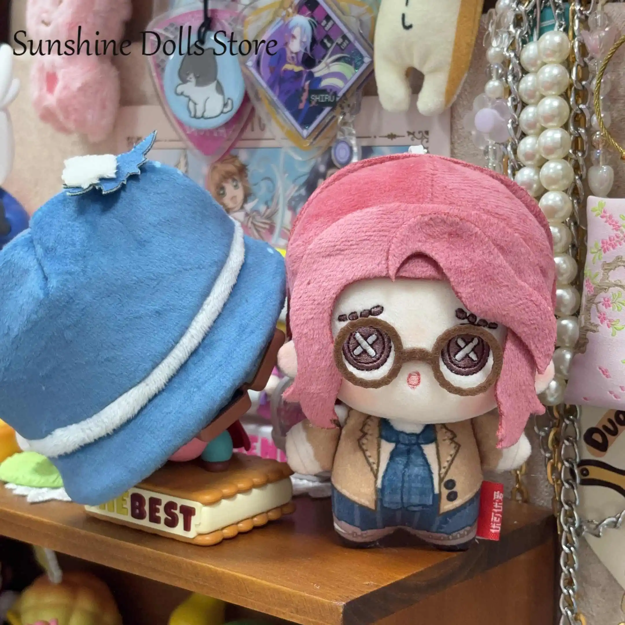 Identiteit V Serie Helena Adams Anime Schattige Pluche Pop Nunu Lichaam Figuren Poppen 10 CM Hanger Sleutelhanger Speelgoed Plushie Kerstcadeau