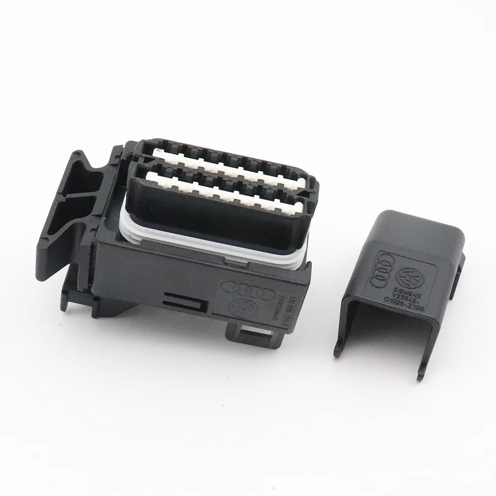 1set 80p ECU SET Aluminum Enclosure Box With 80pin Case Motor Car LPG CNG Conversion Male Female Auto Connector