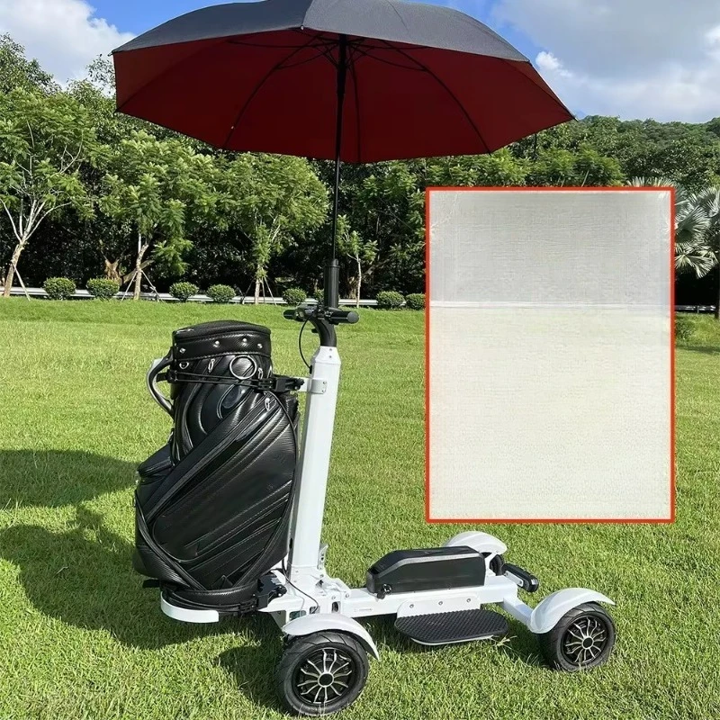 Foldable removable 4-wheel aluminum alloy electric single seat 18-hole electric mobile 200kg