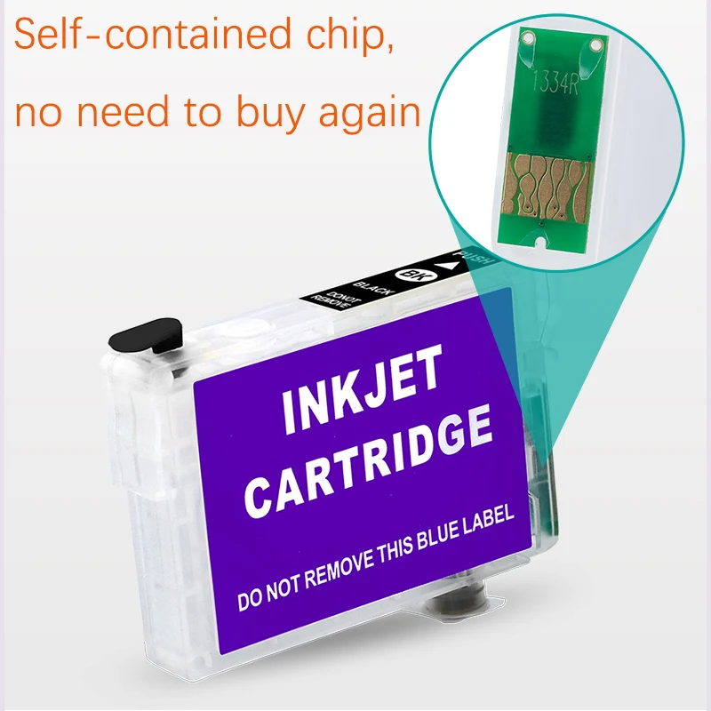 T1281 Refillable Ink Cartridge For Epson 1281 SX125 SX130 SX230 SX235W SX420W SX440W SX430W SX425W SX435W SX438 SX445W BX305F