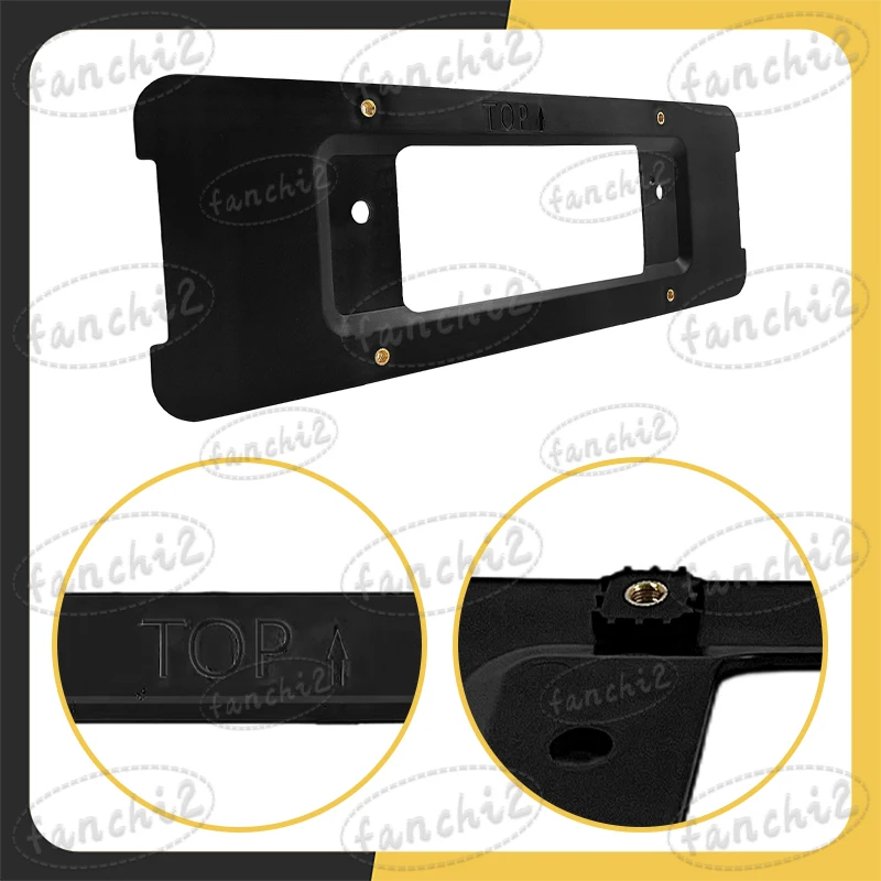

OE 51137211673 Car Rear License Plate Bracket Base For BMW X3 2 4 5 7 Series F01 F02 F03 F04 F18 730 740i 750i 760i 730Li 740Li