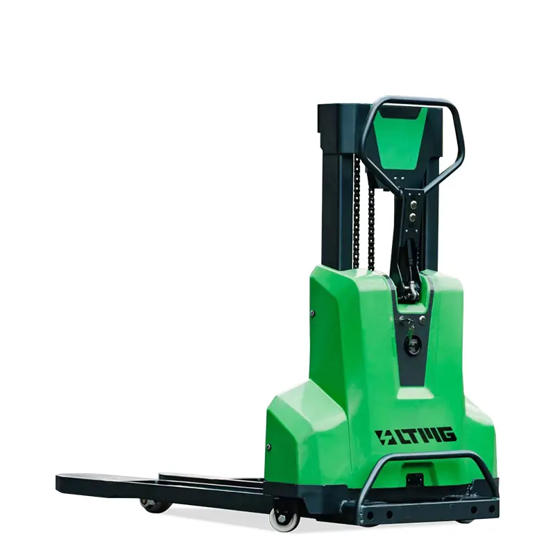 

LTMG SERB03 Semi Self Loading Stacker 300kg Lift Self Loading Pallet with Lithium Battery