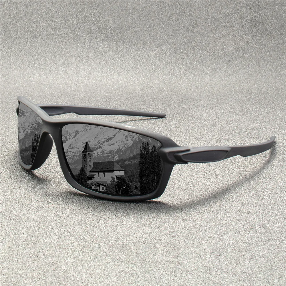 3PCS Neue Männer Polarisierte Sonnenbrille Marke Designer Platz Sport Sonnenbrille Männlich Fahren Angeln Goggle Frauen Reise Brillen – Detail 4