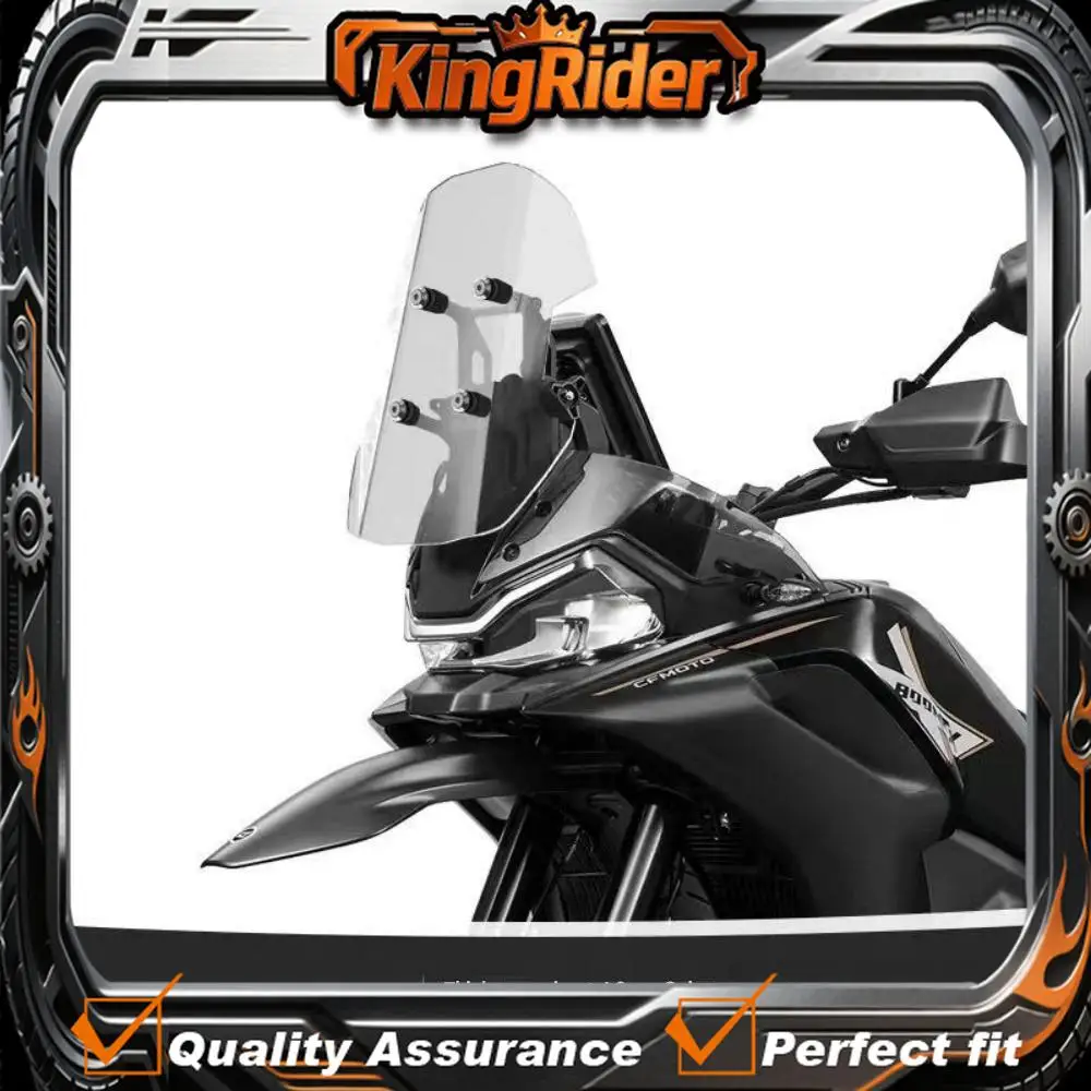 

【Supreme quality】High-grade windshield and rain guard accessory for 800MT-X motorcycles, 800MTX modified straight windshield.