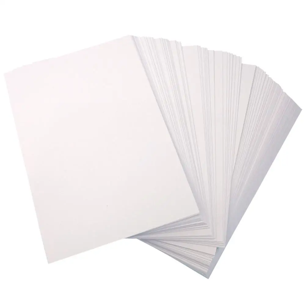 50pcs Photo Paper A4 Size High Glossy Double Side Print Suitable for Most Printers Ideal for Home Office Photo Shop