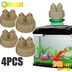 CO2 Generator Diffuser Bottle Cap Aquarium Fish Tank Live Plant DIY Air Diffuser Generator Carbon Dioxide Reactor Accessories