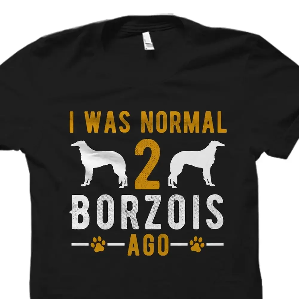 Borzoi T Shirt Owner Dog Lover Os3010