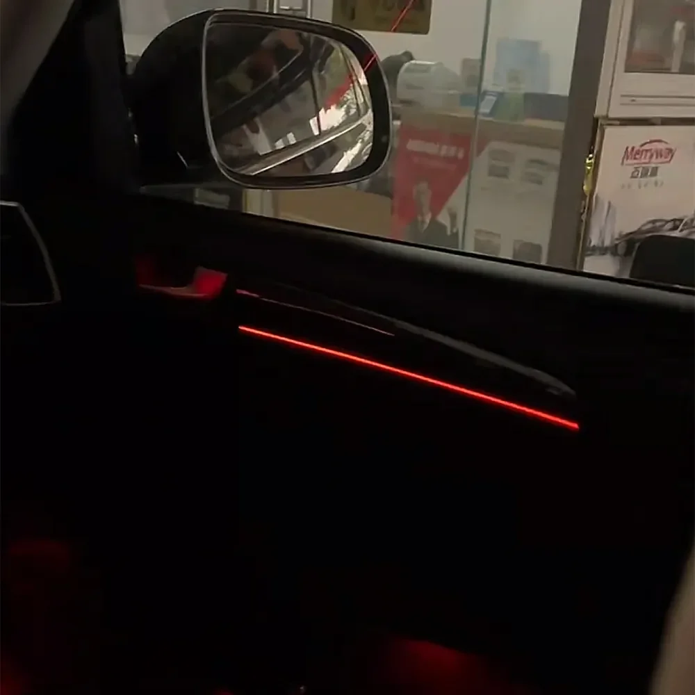 

unique Ushilife Car Ambient Light Automotive Environmental Lighting Car Interior Car LED Doors Magic Color 19 Lights for 10-17 A