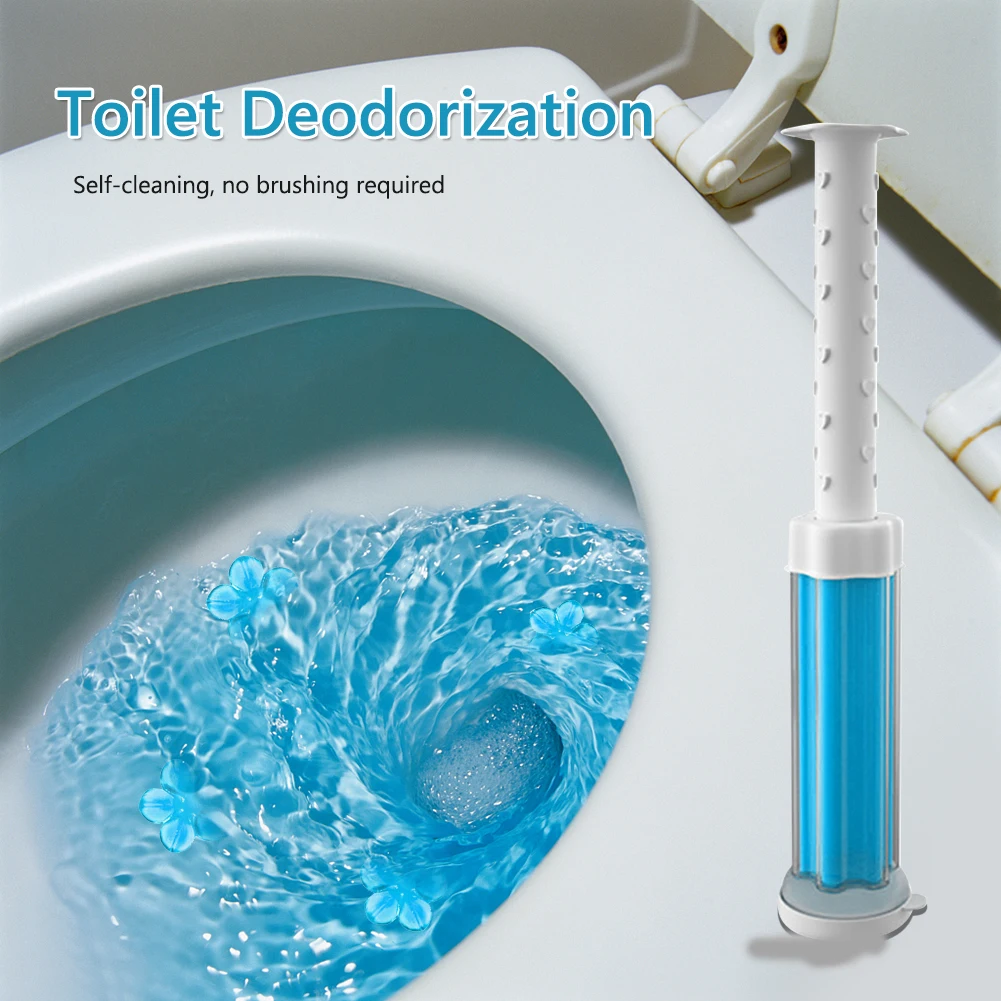 Flower Aromatic Toilet Gel Deodorant Toilet Cleaner Gel Remove Odors Leave Comfortable Smell for Bathroom Fragrance Cleaning