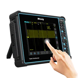 Micsig Oscilloscope STO1004 100MHz 4CH Digital Oscilloscope Smart Tablet 1GSa/S 70Mpts Tablet Oscilloscope 8 inch 32G with Wi-Fi