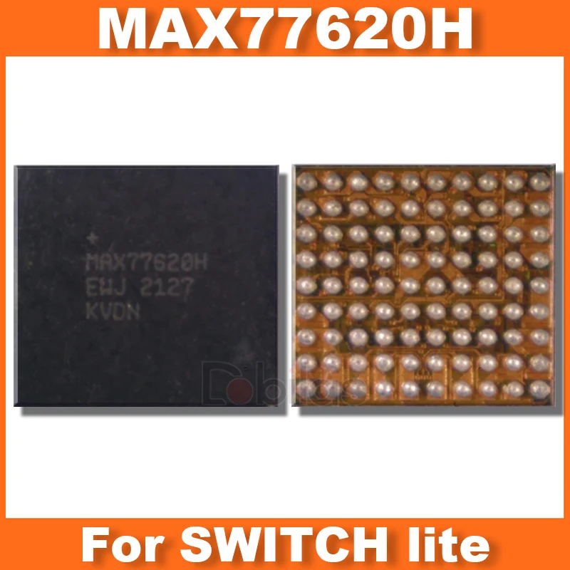 New Original MAX77620H For SWITCH lite Power IC MAX77620HEWJ PM IC MAX77620 BGA Power Management Supply Chip Parts Chipset